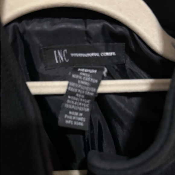 INC-International Concepts - 100% Cotton Jacket / asymetrical gold zipper - Med - Picture 6 of 6